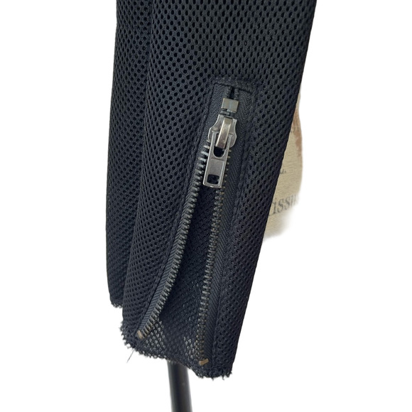 Cropped Mesh Moto jacket UNIF - Picture 2 of 12